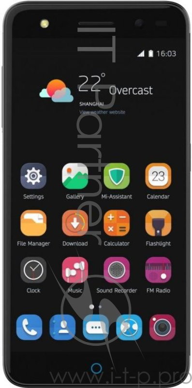 Смартфон ZTE Blade V7 Lite 16Gb 2Gb серый моноблок 3G 4G 2Sim 5