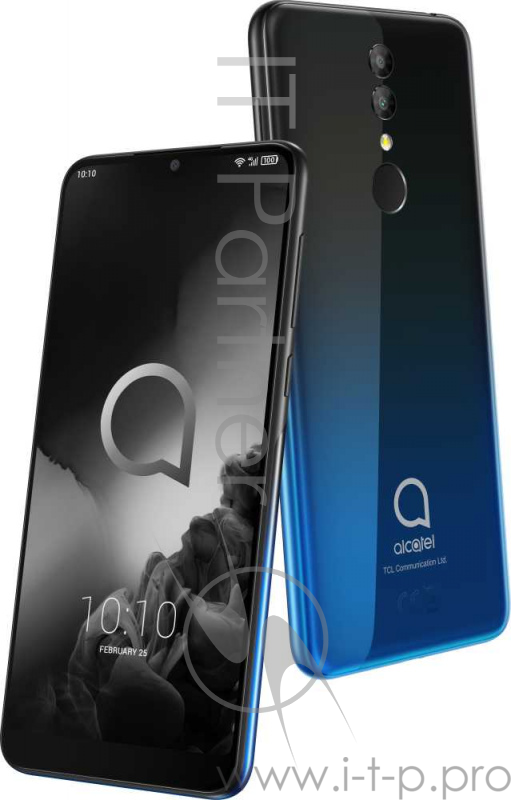 Смартфон Alcatel 5053K 3 (2019) 64Gb 4Gb черный моноблок 3G 4G 2Sim 5.94