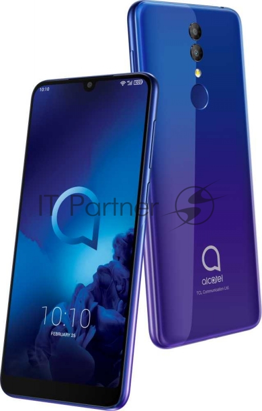 Смартфон Alcatel 5053K 3 (2019) 64Gb 4Gb синий моноблок 3G 4G 2Sim 5.94