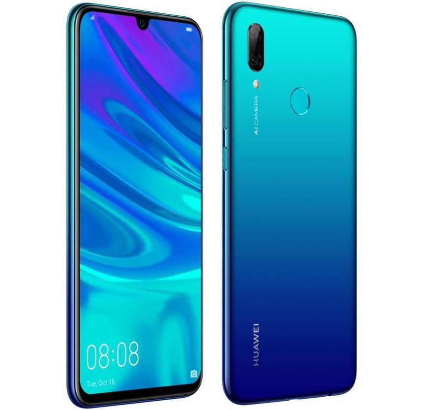 Смартфон Huawei P Smart (2019) 32Gb 3Gb синий моноблок 3G 4G 2Sim 6.21