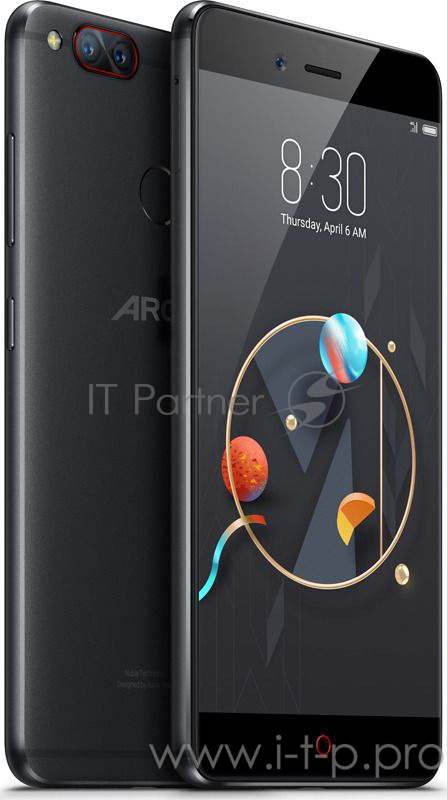 Смартфон ARCHOS Diamond Alpha Черный (3G, 4G/LTE, 2xSIM, Wi-Fi, Bluetooth, GPS, 5.2