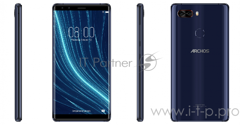 Смартфон ARCHOS Diamond Omega синий (3G, 4G/LTE, 2xSIM, Wi-Fi, Bluetooth, GPS, 5.73