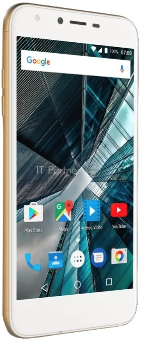 Смартфон ARCHOS Sense 55 DC Золотой (3G, 4G/LTE, 2xSIM, Wi-Fi, Bluetooth, GPS, 5.5