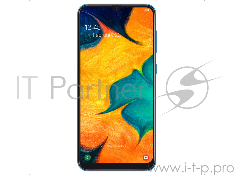 Смартфон Samsung Galaxy A30 (2019) SM-A305FN/DS синий 32гб