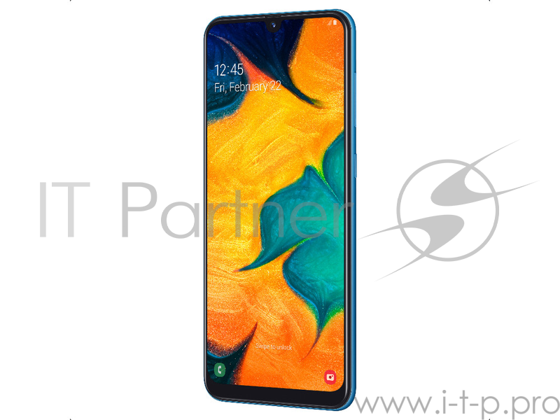 Смартфон Samsung Galaxy A30 (2019) SM-A305FN/DS синий 32гб