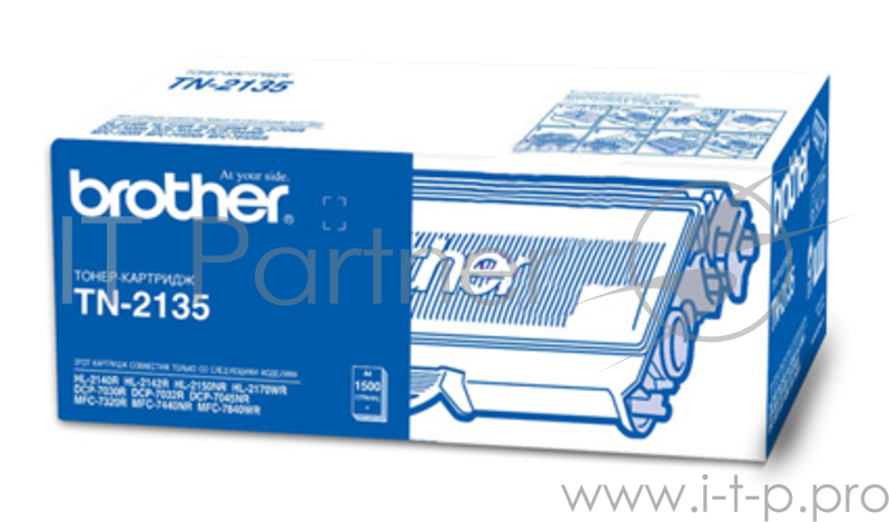 Тонер-картридж Brother TN-2135 Картридж {HL-2140R/2142R/2150NR/2170WR/ (1500стр.)}