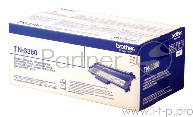 Тонер-картридж Brother TN-3380 черный {HL54xx/6180DW/DCP8110DN/8250D (8 000стр)}