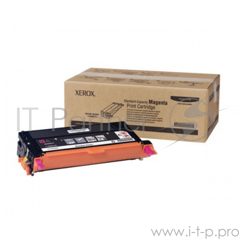 Тонер Картридж Xerox 113R00720 пурпурный,magenta (2000 стр) для Xerox Ph 6180/6180 (Channels)