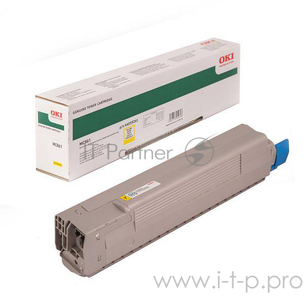 Тонер-картридж Oki MC861 10K (yellow)