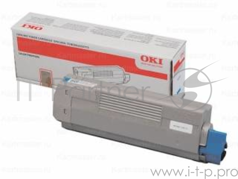 Тонер-картридж Oki MC861 10K (cyan)