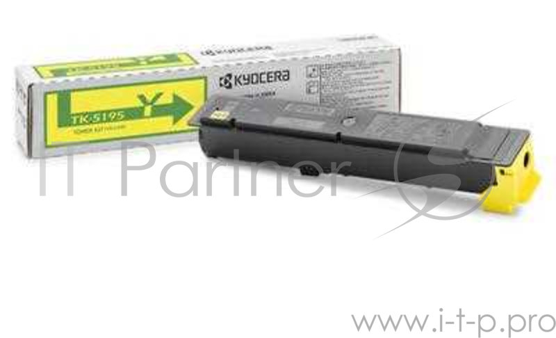 Тонер-картридж TK-5195Y 7 000 стр. Yellow для TASKalfa 306ci
