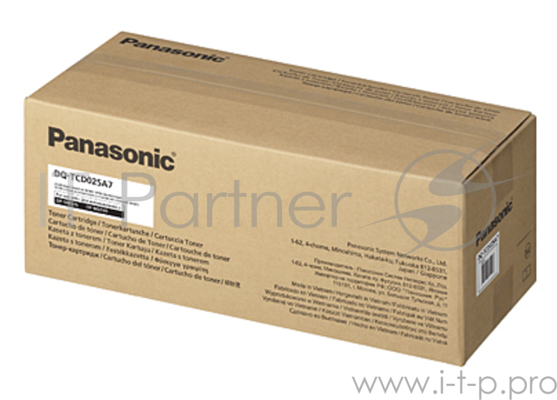 Тонер Картридж Panasonic DQ-TCD025A7 черный для Panasonic DP-MB545RU/DP-MB536RU (25000стр.)