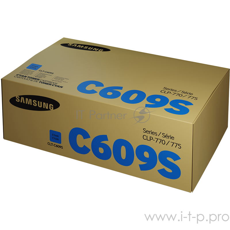 Тонер Картридж SAMSUNG CLT-C609S/ SU086A голубой (7000стр.) для Samsung CLP-770ND