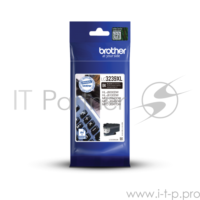 Картридж Brother LC3239XLBK