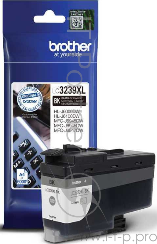 Картридж Brother LC3239XLBK