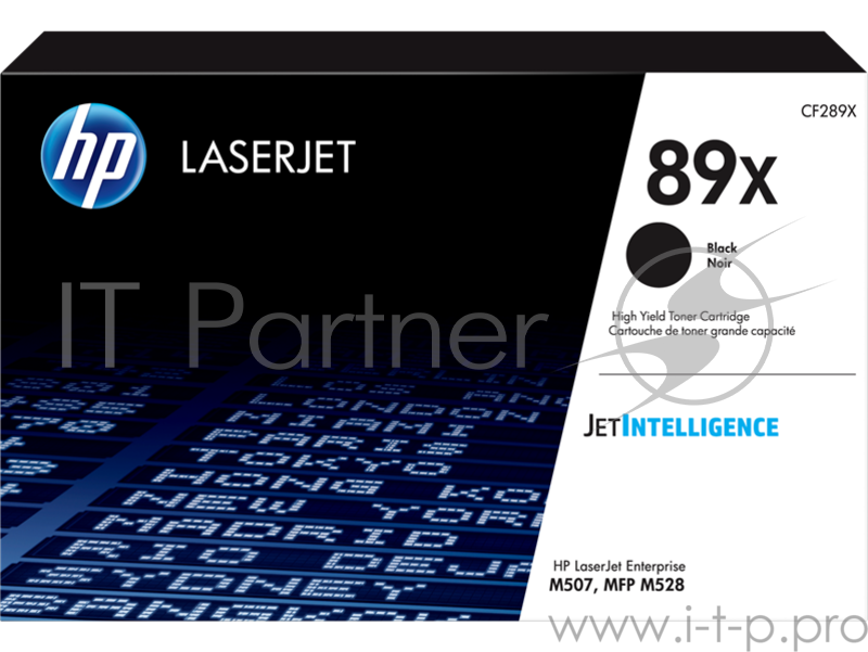 Тонер-картридж HP 89X Black LaserJet Toner Cartridge