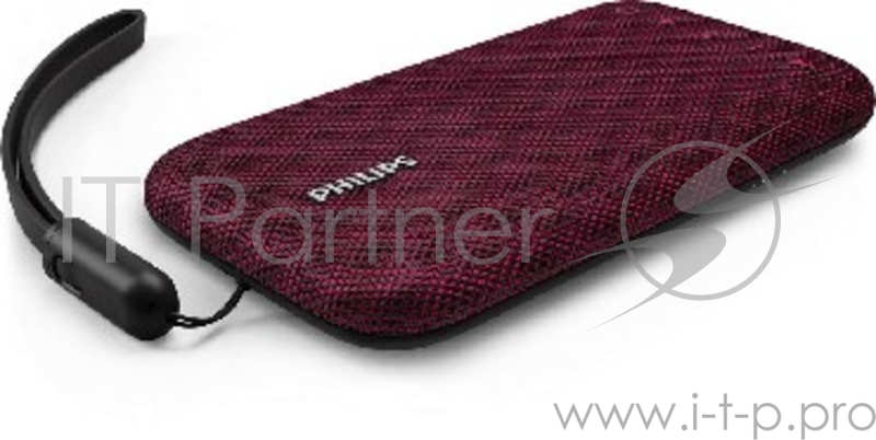 Динамик PHILIPS Портативная акустическая система Philips BT 39000 , синий