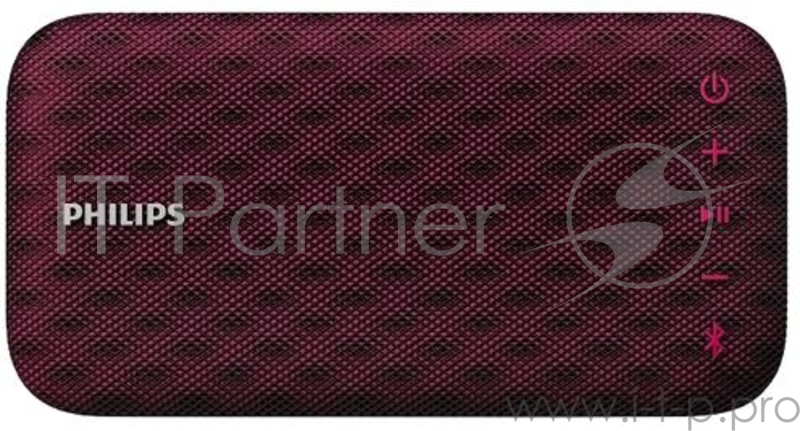 Динамик PHILIPS Портативная акустическая система Philips BT 39000 , красный