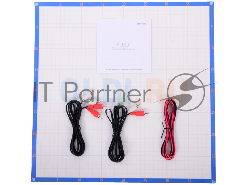 Колонки Edifier R980T темное дерево / черный {Активные, 2 x 12W RMS, 70-18000Гц, дерево}