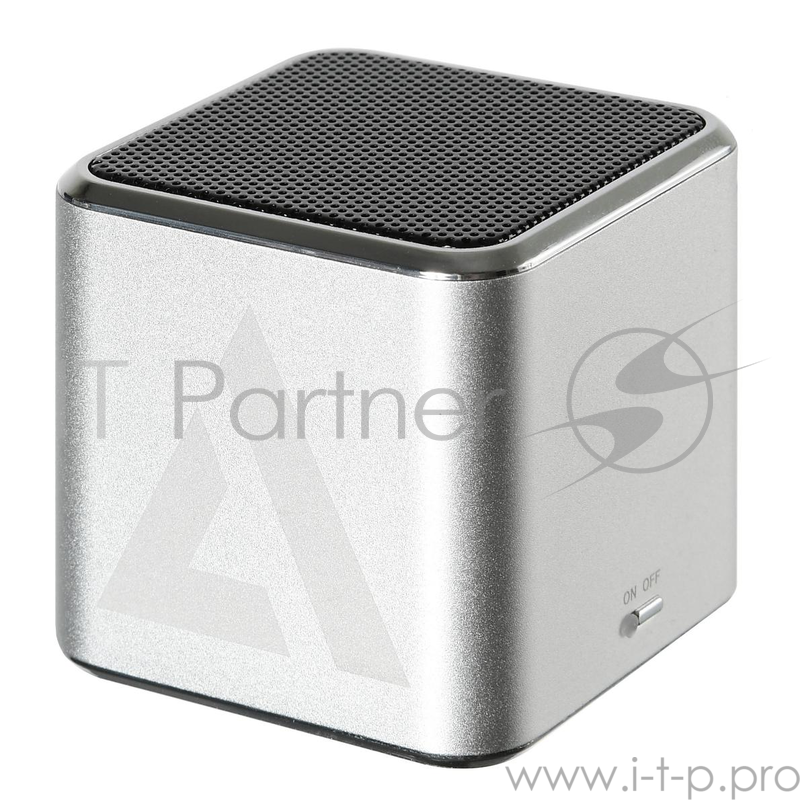 Колонка портативная ACD-SP101-SL (MP3 плеер) с аккумулятором, micro USB, USB, microSD, Line-In, FM, silver. {90}