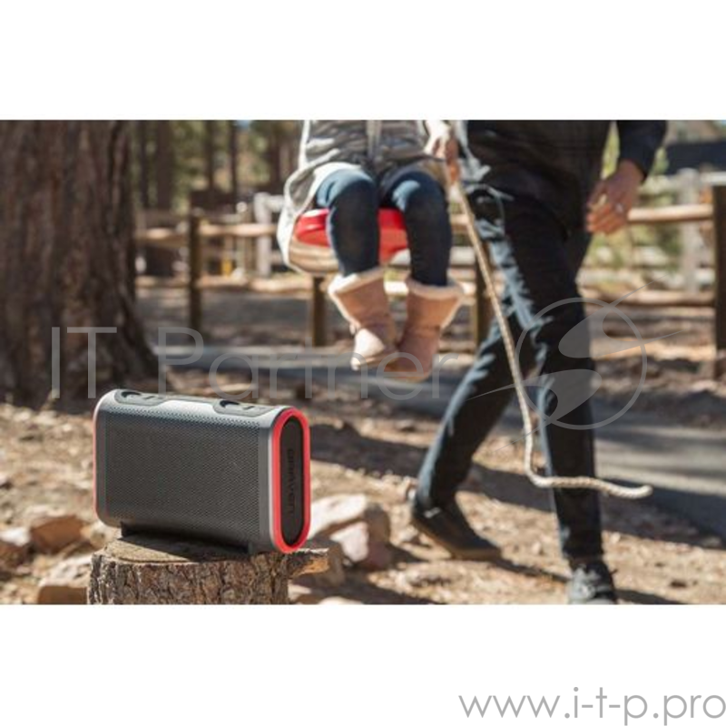 Беспроводная акустика Braven Stryde XL. Цвет серыйкрасный.