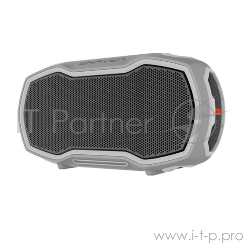 Беспроводная акустика Braven Ready Elite. Цвет серый/оранжевый.