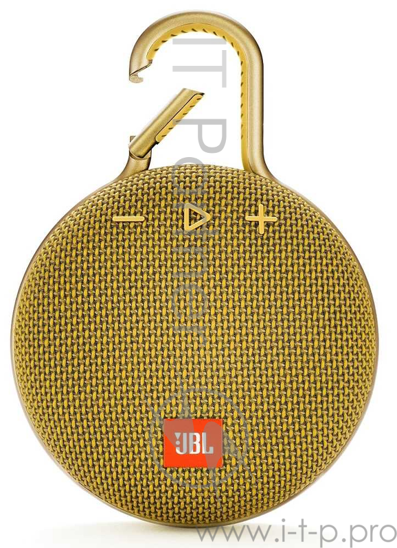 Динамик JBL Портативная акустическая система JBL CLIP 3, желтый