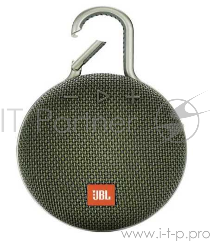 Динамик JBL Портативная акустическая система JBL CLIP 3, зеленый