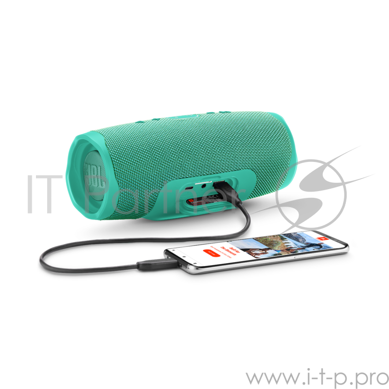 Динамик JBL Портативная акустическая система JBL Charge 4 бирюзовая