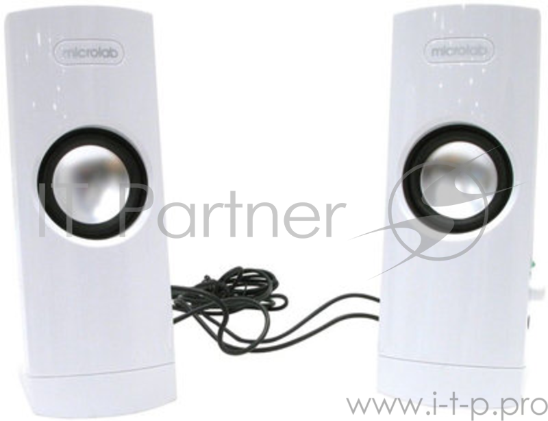 Колонки Microlab B-18 2.0 белый 3Вт
