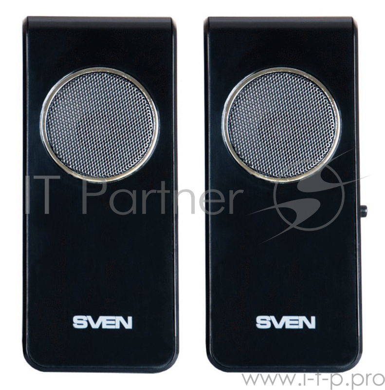 Колонки Sven 314 2.0 черный 4Вт