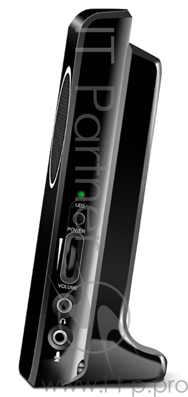 Колонки Sven 314 2.0 черный 4Вт