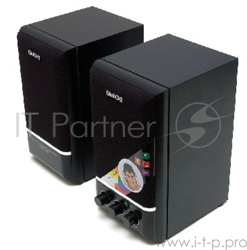 Колонки Dialog Disco AD-05 Black 20W RMS-2.0