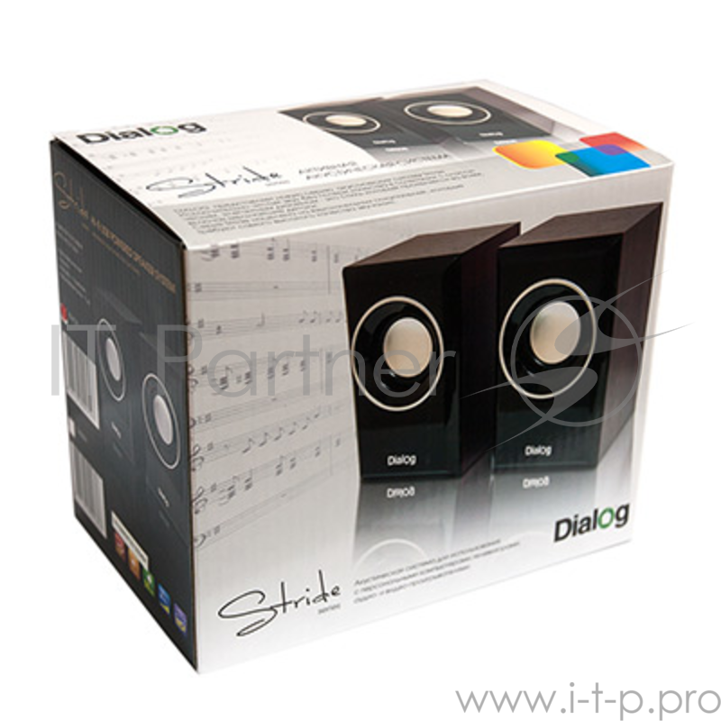 Колонки Dialog AST-15UP Chery {2*3W RMS, активные}