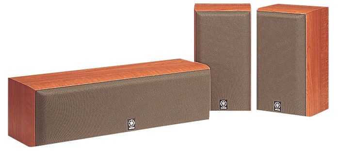 Центральная и тыловые колонки Yamaha NS-P60 3.0 480Вт вишня (в комплекте: 3 колонки)