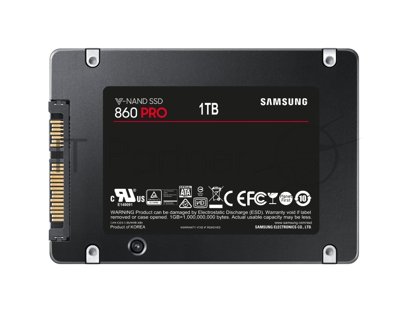 накопитель Samsung SSD 1Tb 860 PRO Series MZ-76P1T0BW {SATA3.0, 7mm}