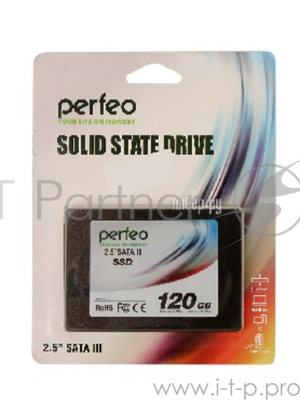 накопитель SSD Perfeo 120Gb PFSSD120GTLC {SATA3}