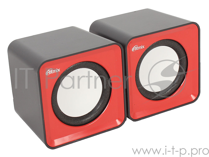 Колонки RITMIX SP-2020 Black+Red