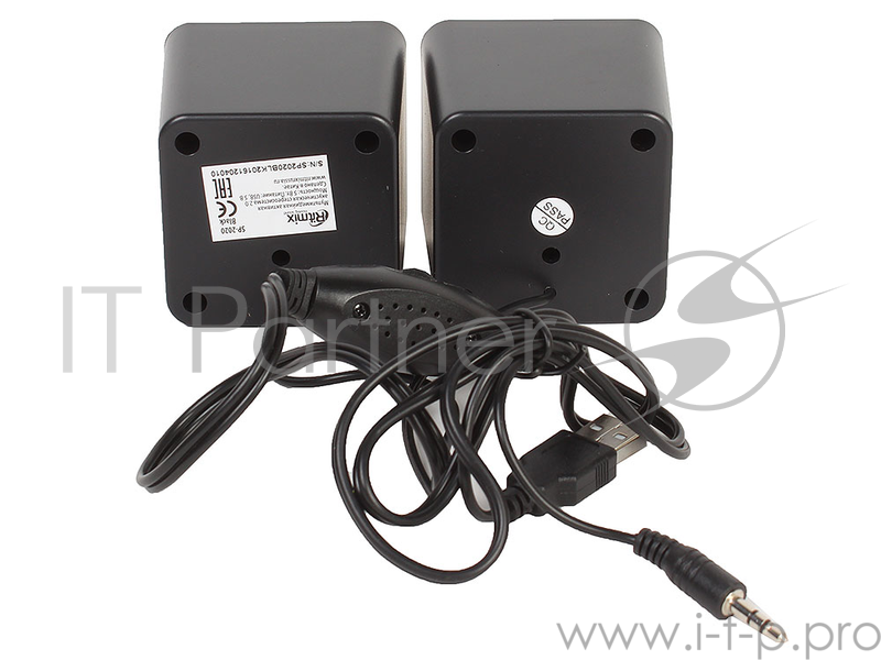 Колонки RITMIX SP-2020 Black+Red