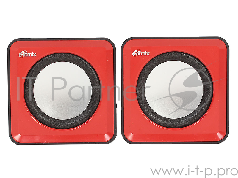 Колонки RITMIX SP-2020 Black+Red