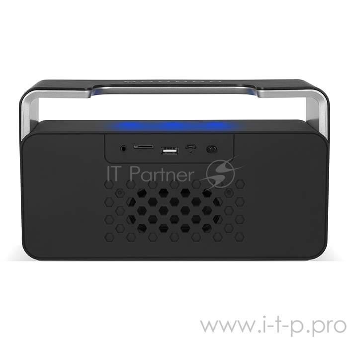 Акустическая система SVEN PS-185, черный, акустическая система 2.0, мощность 2x5 Вт (RMS), Bluetooth, FM, USB, microSD, LED-дисплей, часы, будильник, ручка для переноски, встроенный аккумулятор) SVEN PS-185, черный, акустическая система 2.0, мощность