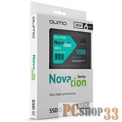 накопитель QUMO SSD 120GB QM Novation QMM-120GSN OEM {SATA3.0, 7mm}