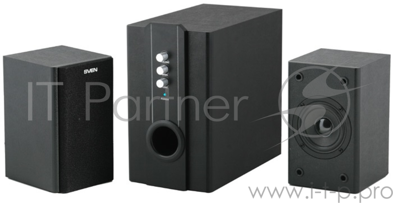 Колонки Sven SPS-820 2.1 черный 38Вт