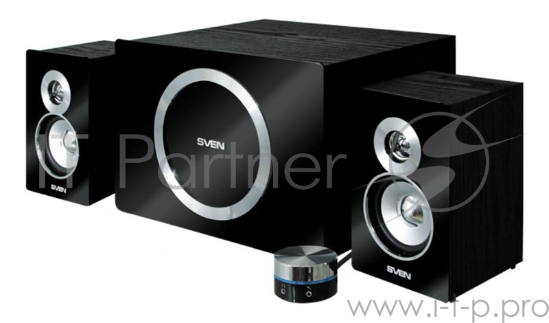 Колонки Sven MS-1085 2.1 черный 46Вт