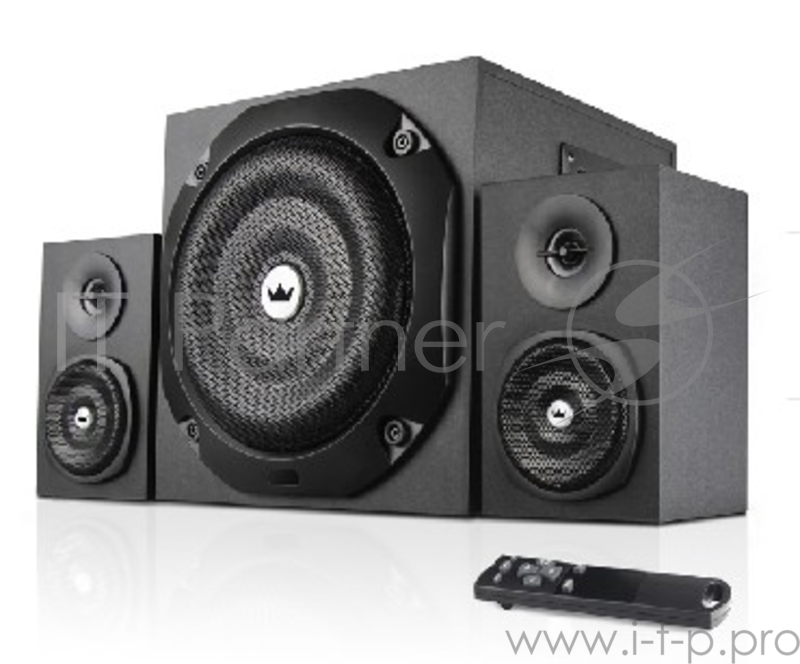 Колонки Акустическая система 2.1 CROWN CMBS-401 {Выходная мощность 20W+10W*2 (RMS)}
