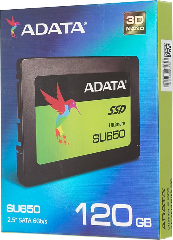 накопитель A-DATA SSD 120GB SU650 ASU650SS-120GT-C {SATA3.0}