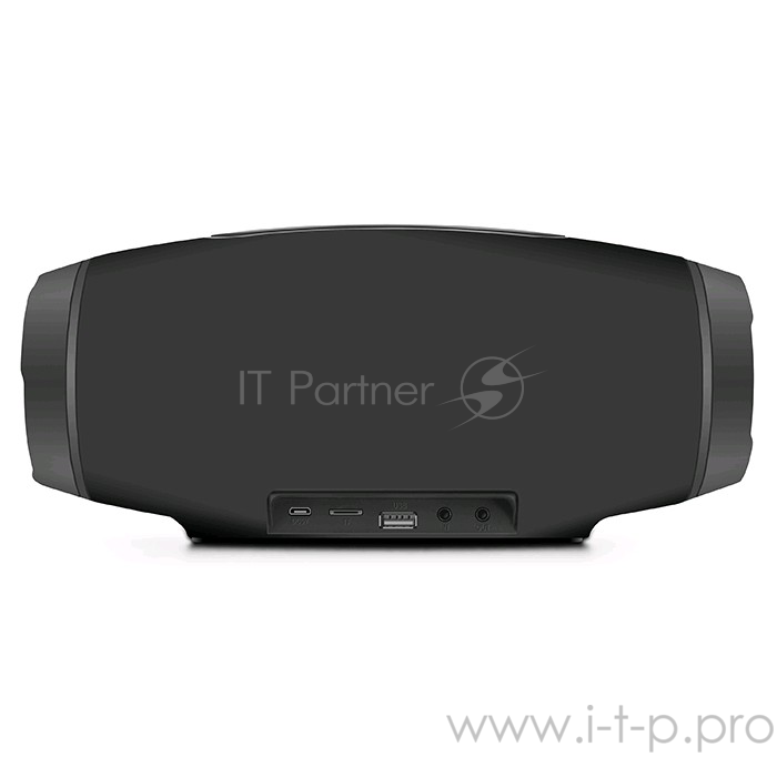 Портативная колонка Sven PS-330 2.1 black (16W + 2x7W, мобильные, mini Jack, USB, Bluetooth, micro SD, 2 x 2200 мA, зарядка мобильных устройств)