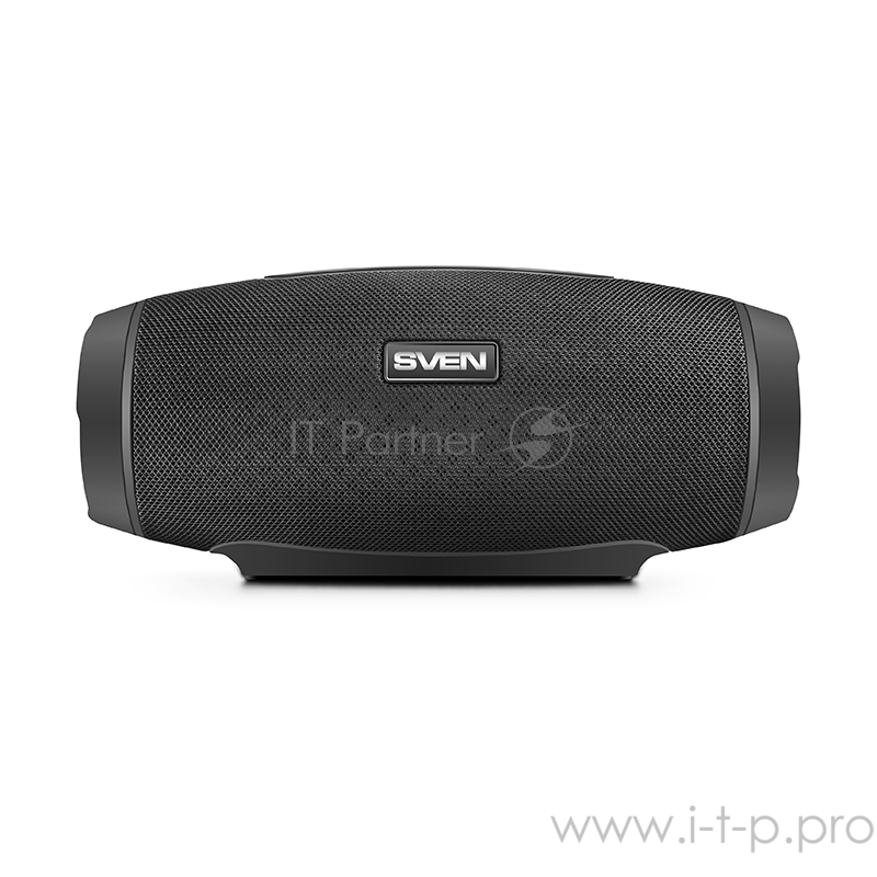Портативная колонка Sven PS-330 2.1 black (16W + 2x7W, мобильные, mini Jack, USB, Bluetooth, micro SD, 2 x 2200 мA, зарядка мобильных устройств)