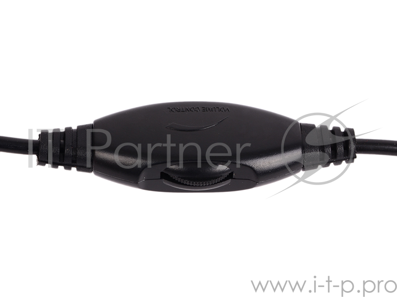 Наушники Gembird MHS-780B Гарнитура стерео , черный, регулятор громкости