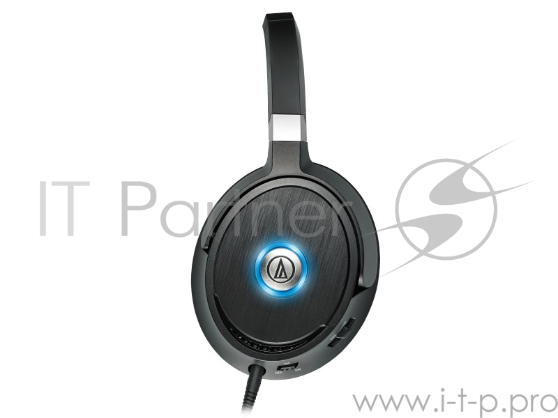 Наушники накладные ATH-ANC70, с активным шумоподавлением, 570 Ом, 104 dB, черные